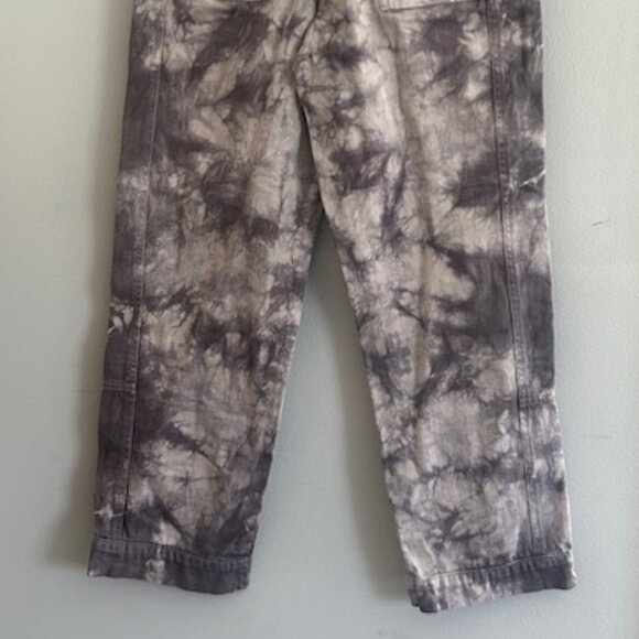 Free People We The Free Tie Dye Madison Lavender Beige Utility Jeans NEW 29 - Picture 16 of 16